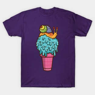 Crazy Snail Cone T-Shirt